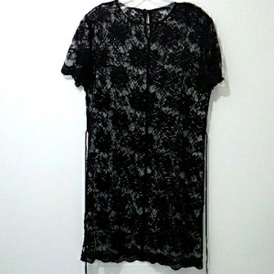 Hand made lace whimsygoth boho overlay/cover-up